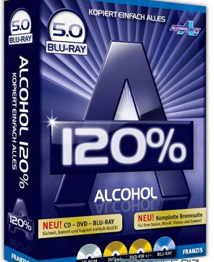 Alcohol 120% Free для Windows 7